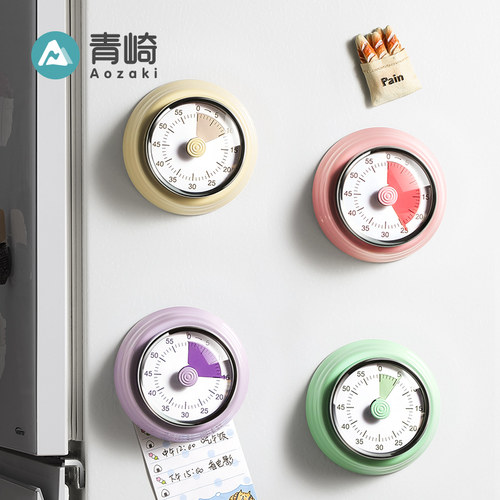 机械计时 无需电池  磁吸设计可贴冰箱