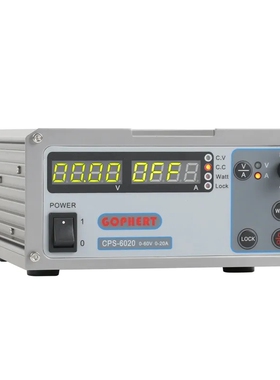gophert格辉稳压电源CPS6020大功率数控可调压60v20a测试维修nps