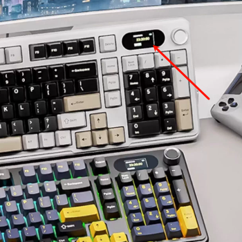 适用于攻击鲨X98pro 三模客制化机械键盘钢化膜防爆膜护眼膜屏幕保护膜软膜防刮高清膜