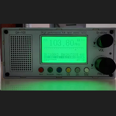 适用德仕博GA101收音机钢化膜防爆膜护眼膜屏幕保护膜软膜防刮高清膜