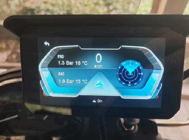 适用骑技AIO-5摩托车智能车机无线CarPlay摩托车行车记录AIO-5Lite钢化膜防爆膜护眼膜屏幕保护膜软膜防刮高