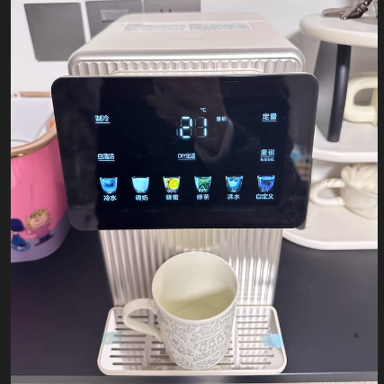 适用美的即热式饮水机JRT03钢化膜屏幕贴膜保护膜软膜高清膜防刮膜