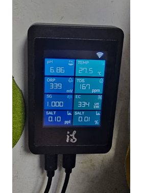 适用诗墨科技M485多功能鱼缸水质检测器钢化膜防爆膜护眼膜屏幕保护膜软膜防刮高清膜
