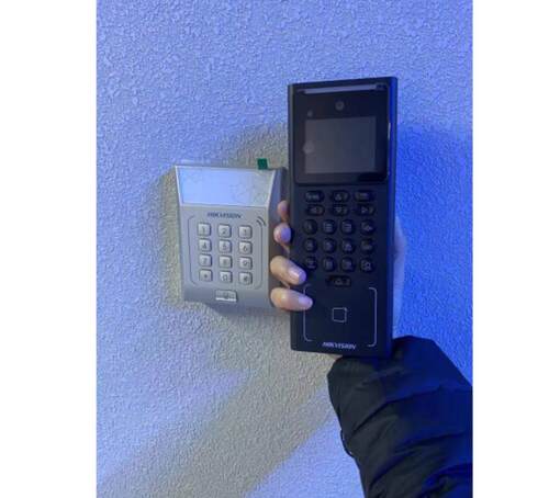 适用海康威视考勤门禁一体机DS-K1T321M钢化膜防爆膜护眼膜屏幕保护膜软膜防刮高清膜