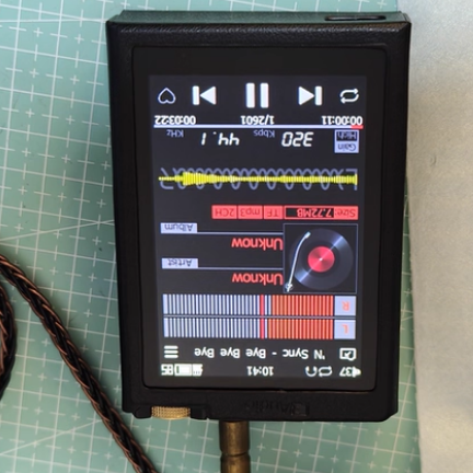 适用于石音石LRAudioL7HiFi无损音乐播放器钢化膜防爆膜护眼膜屏幕保护膜软膜防刮高清膜