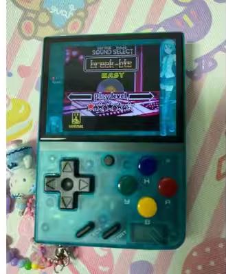 适用蓝朗MIYOO MINI掌机钢化膜防爆膜护眼膜屏幕保护膜软膜防刮高清膜