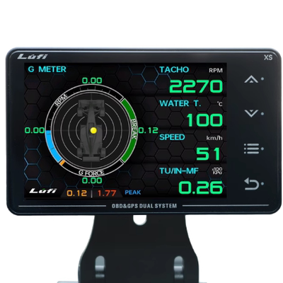 适用于三代LUFI XS汽车多功能OBD钢化膜防爆膜护眼膜屏幕保护膜软膜防刮高清膜