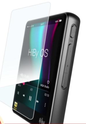 海贝R3pro播放器钢化膜