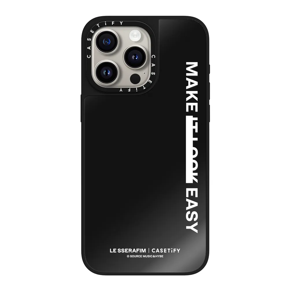 CASETi联名韩国女团LE SSERAFIM明星同款15Pro适用iPhone14ProMax苹果13Pro简约磁吸壳12防摔保护套11硬