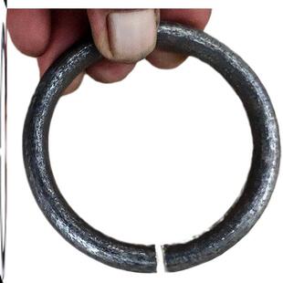 大小敞口圈配件连接圈开口铁圈实心铁环连接扣钢筋圈套圆形环O型
