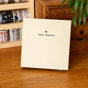 拍立得布面插页相册 3寸4寸小清新插袋相册影集简约MINI相纸通用