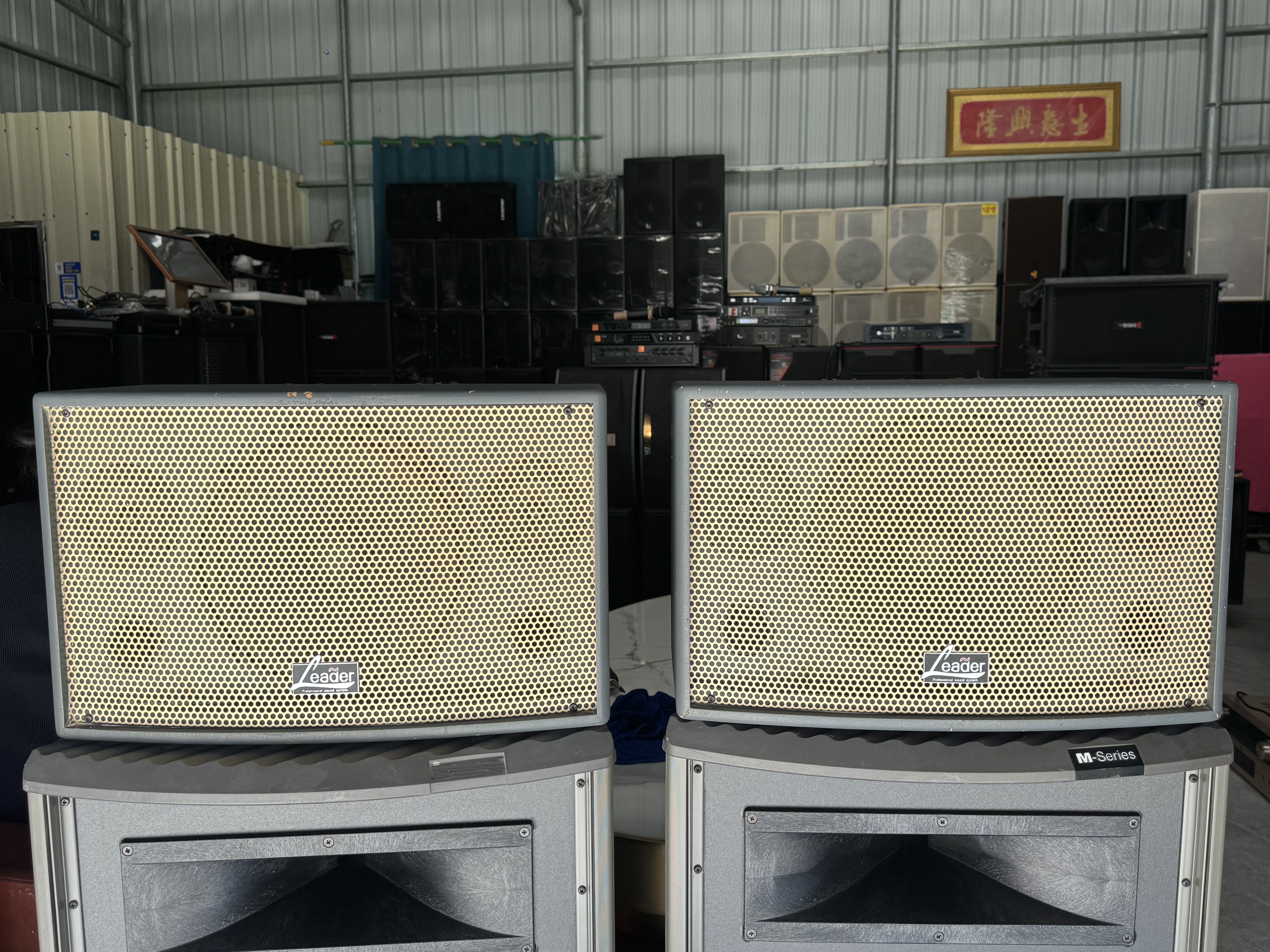 二手原装进口美国Leader KT-102 10寸专业ktv卡包音箱