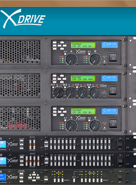 美国Carvin卡文 DCM3800LX功放调试控制软件