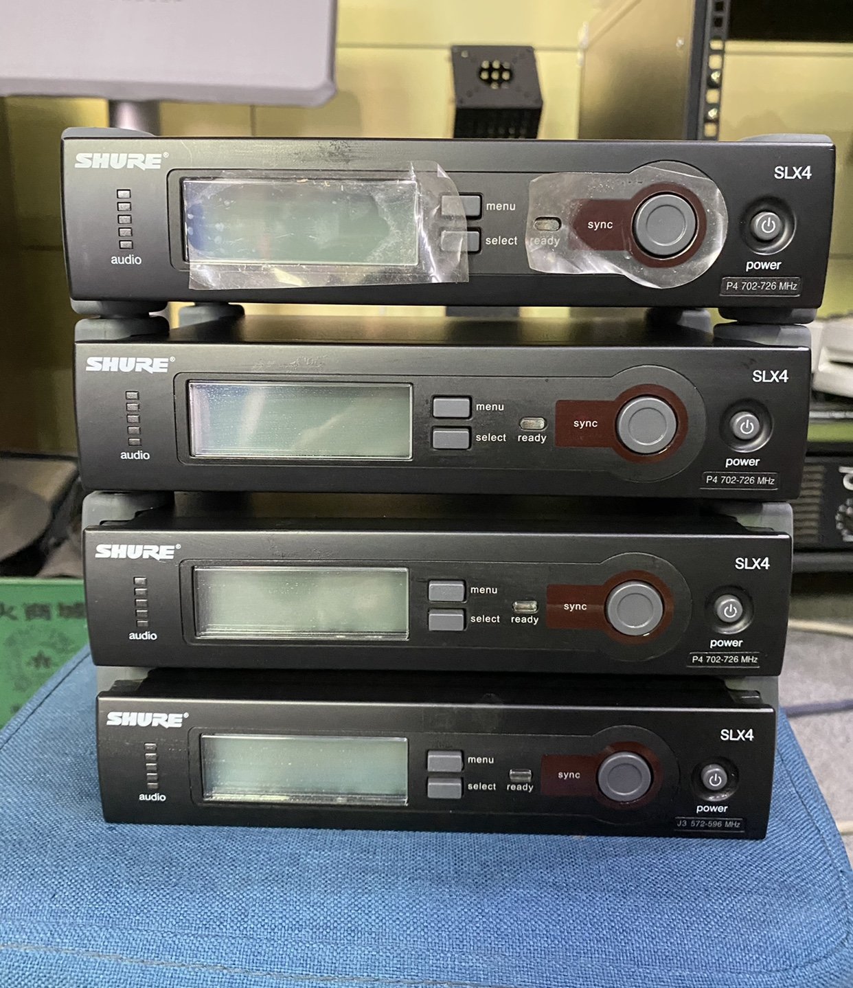 舒尔二手美国接收机无线话筒