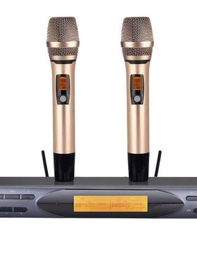 Baiervires拜尔 BS520 BS510一拖二KTV演出会议无线话筒麦克风