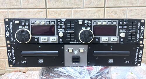 二手进口日本DENON/天龙 DN-D4500双CD打碟机播放器