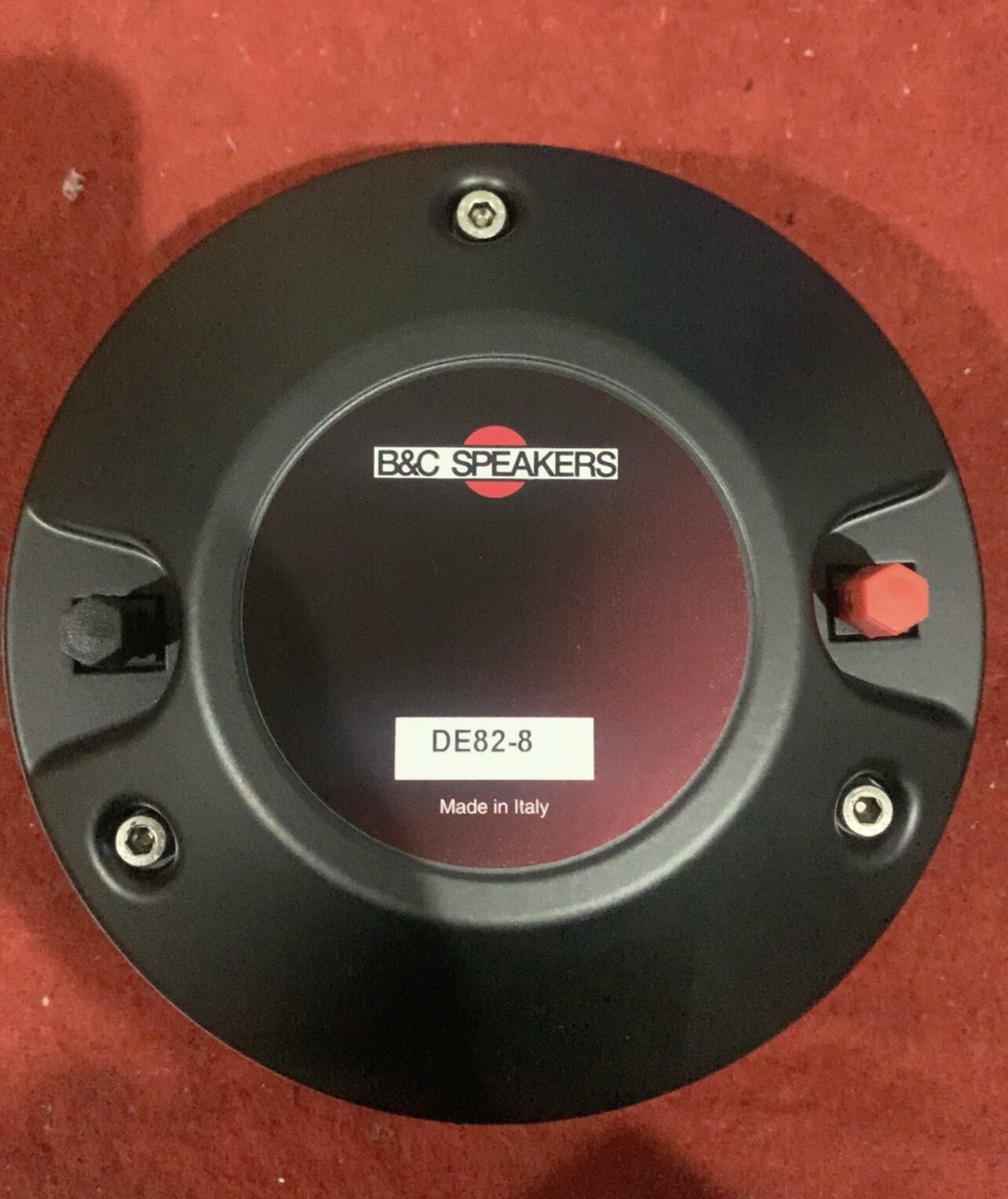 二手原装进口意大利B&C Speakers DE82-8 75芯高音喇叭驱动头