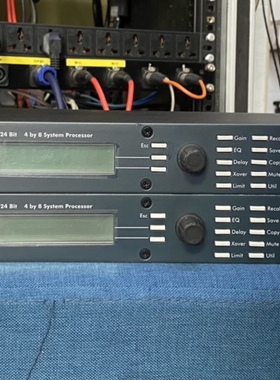 美国ASHLY雅士尼 DSP480线阵舞台演出专业中文数字音箱系统处理器