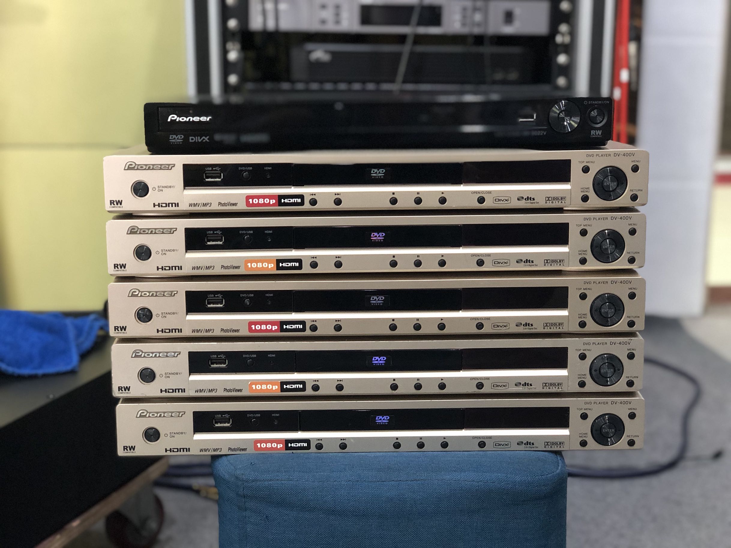 日本Pioneer先锋 DV400VG影碟机DVD高清播放器