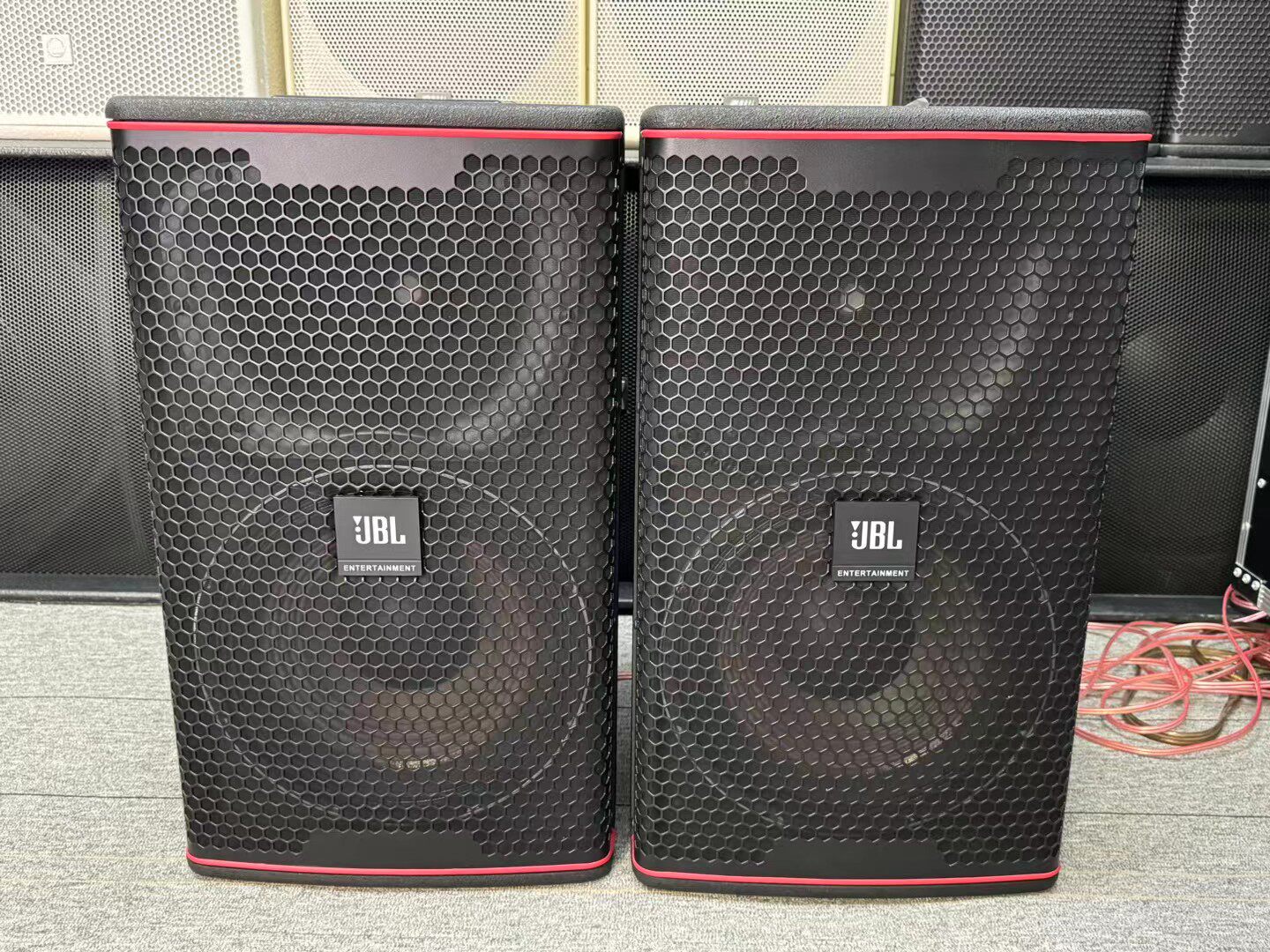 正品二手JBL KP8052单12寸后导娱乐高端KTV音箱人声天花板