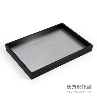 五星级酒店牙刷牙具洗漱用品收纳盒民宿专用纸巾盒宾馆客房托盘