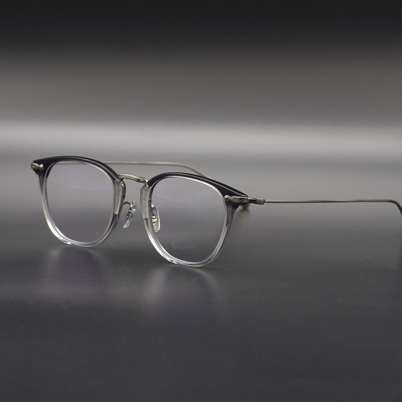 Foreign trade Day One Retro Eyeglass frame Box Titanium frame Full Frame Spectacle frame men and women transparent Paired with myopia pure titaniumin the  ZIPPO/Swiss Army Knife/Glasses , Frames  category - from Buy2taobao.com to provide professional Taobao agent buy service