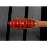 Аксуары из колье с морской фасолью с красной фасолью