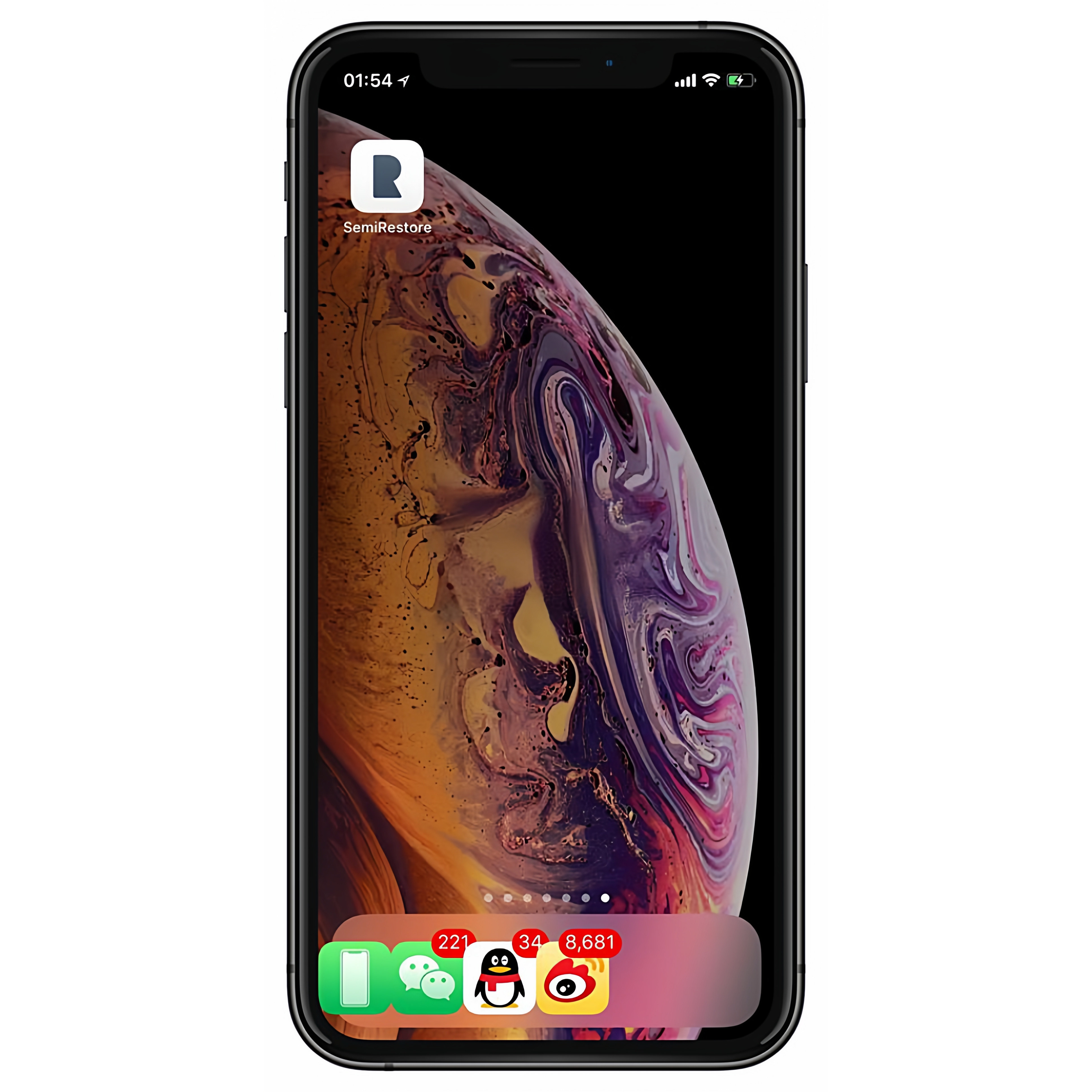 苹果iPhone6s7X 10121314系统平刷系统修复越狱cydia空白闪退红字