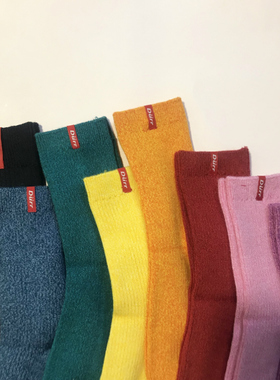 Durr迪尔袜春秋舒适松口袜成人爸妈体验袜中长款情侣棉袜四双包邮