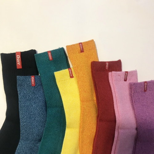 迪尔春秋中长款松口袜四双包邮