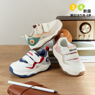 基诺浦机能鞋25秋新款婴儿鞋学步鞋男女宝宝鞋运动鞋轻软GW1789