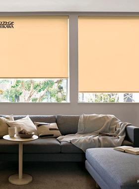 立川TACHIKAWA摩咖珑可机洗浴室专用卷帘定制环保面料客厅窗帘