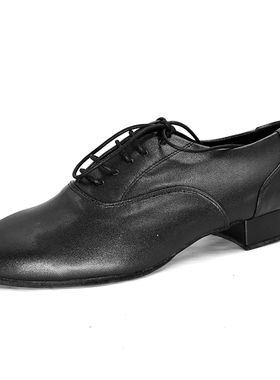 专业Argentine Tango Shoes男士牛皮加厚硬底阿根廷探戈舞鞋