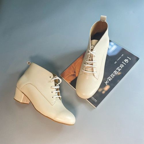 Pro Dancer冬款舞鞋毛底女阿根廷探戈拉丁摩登莎莎教师舞鞋