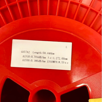 单模裸光纤G657A2纤芯50KM/盘
