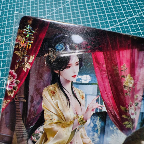 焱卡文化燎原卡牌巴丁绝色绘卷水浒传系列李师师国潮收藏卡牌闪卡