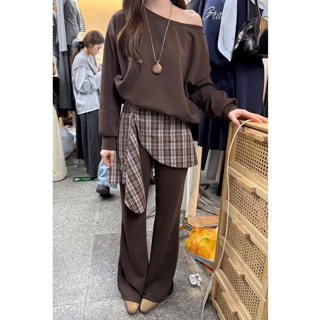 时尚气质减龄套装女2026秋季新款轻奢高级感卫衣女休闲裤两件套潮,女装/女士精品,时尚套装,淘宝优惠券,粉丝福利购,淘宝优惠卷