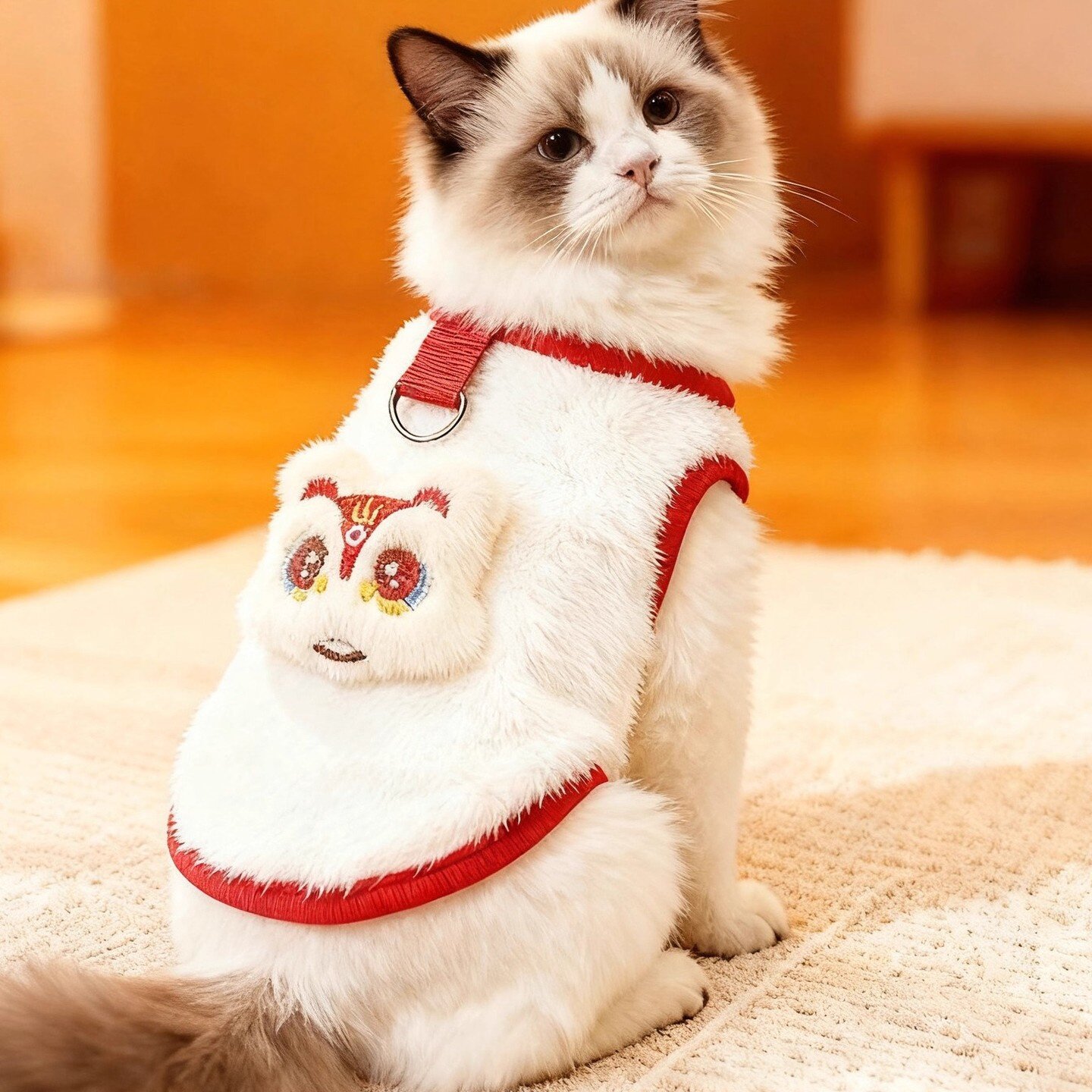 猫咪狗狗宠物衣服中小型犬冬装比熊雪纳瑞幼犬宠物小狗德文猫衣服