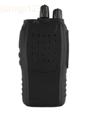 宝锋对讲机配件BF-888S/777S/666S保护硅胶套黑色硅胶宝峰防摔套