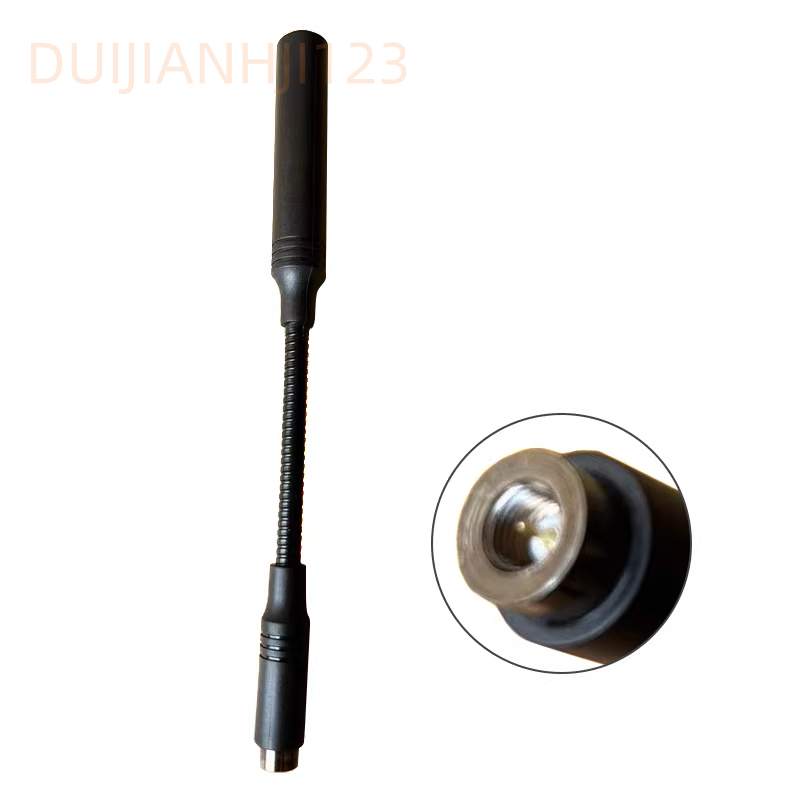 鹅管战术对讲机天线23cm LT-6100plus对讲机天线SMA公头灵通头