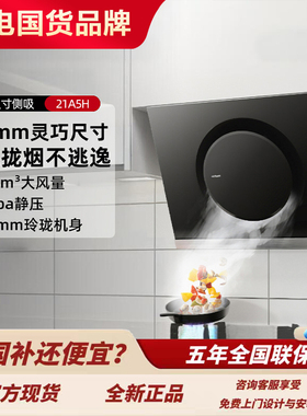 老板21A5H/21A6H抽油烟机侧吸式租房小型免拆洗26A7H/26A5SH
