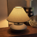 设计师灯 日式 台灯卧室床头灯陶瓷宋氏美学复古装 饰品现代新中式