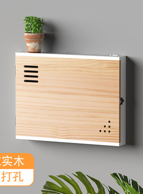 实木电表箱装饰遮挡箱 客厅总开关盒电闸箱强电箱配电箱装饰遮挡