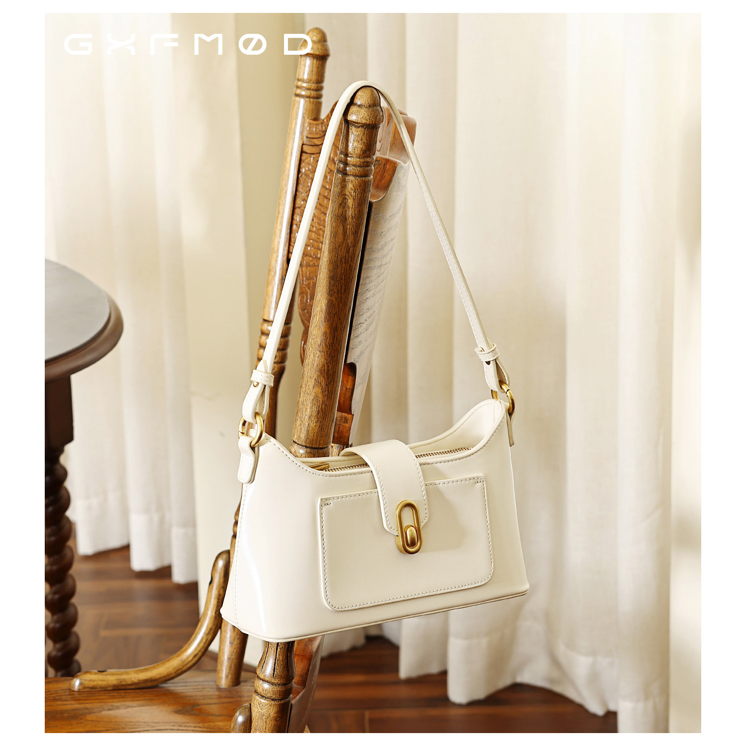 GXFMOD小众品牌高级感腋下包女2026春季新款复古通勤单肩斜挎女包