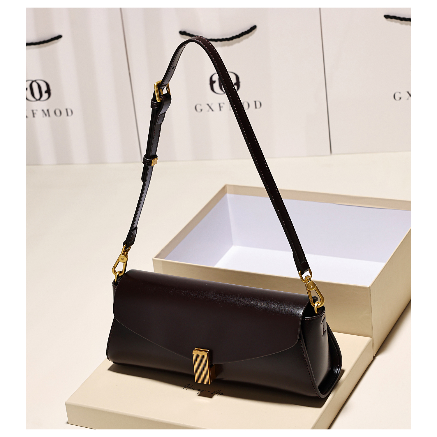 法棍包女2025秋冬新款高级感单肩