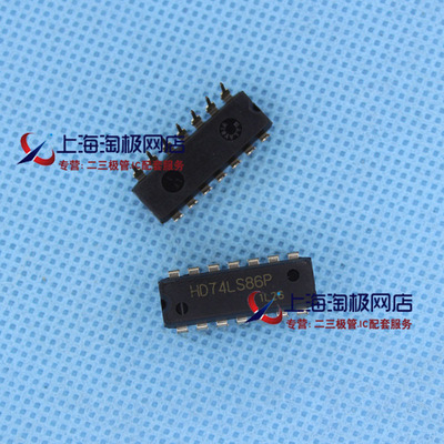 HD74LS86PDIP-14逆变器XOR逻辑TI