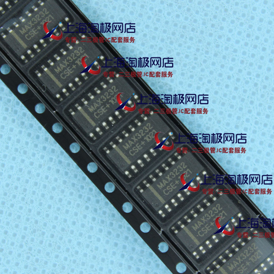 热卖FJY MAX3232CSE 接口收发器 RS-232收发器 全新芯片  SOP-16~