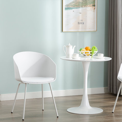 售楼处轻奢风简约组合餐厅洽谈椅