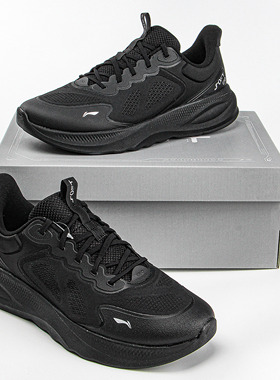 李宁男子休闲鞋 2025新款SOFT GO 2 V4轻质柔软舒适运动鞋AGLV063