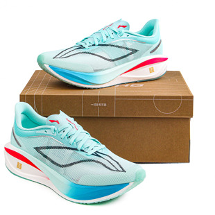 李宁飞电5C跑步鞋2025新款男子䨻丝碳板回弹反光轻量跑鞋 ARMV001